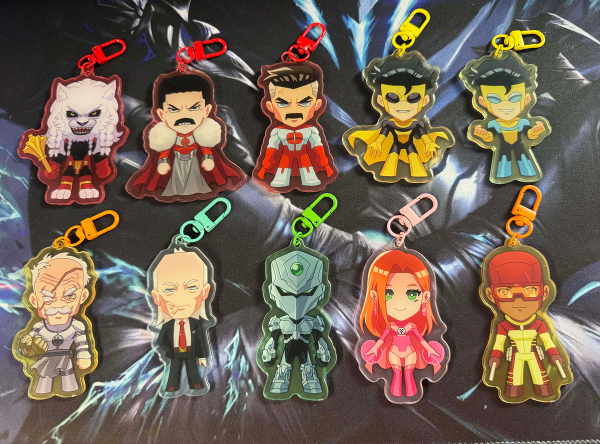 Invincible keychains